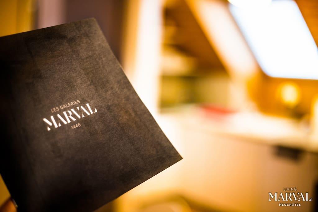 Les Galeries Marval Aparthotel Нюшател Стая снимка