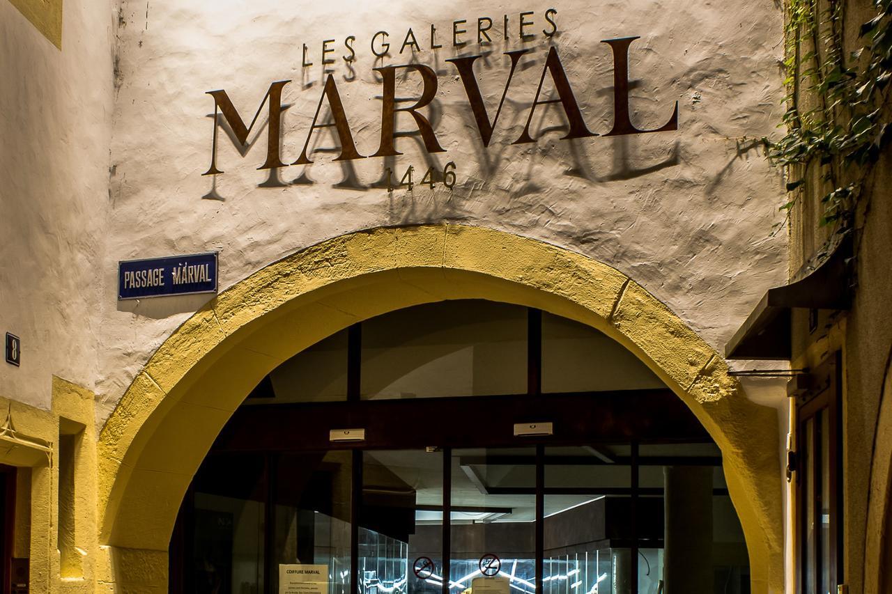 Les Galeries Marval Aparthotel Нюшател Екстериор снимка
